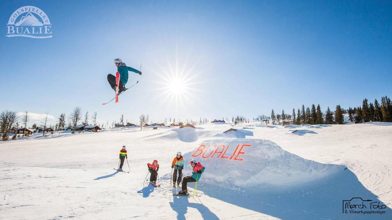 Golsfjellet Bualie: Mountain Resort with Cycling, Fishing, and Ski-In/Ski-Out Access Exterior photo
