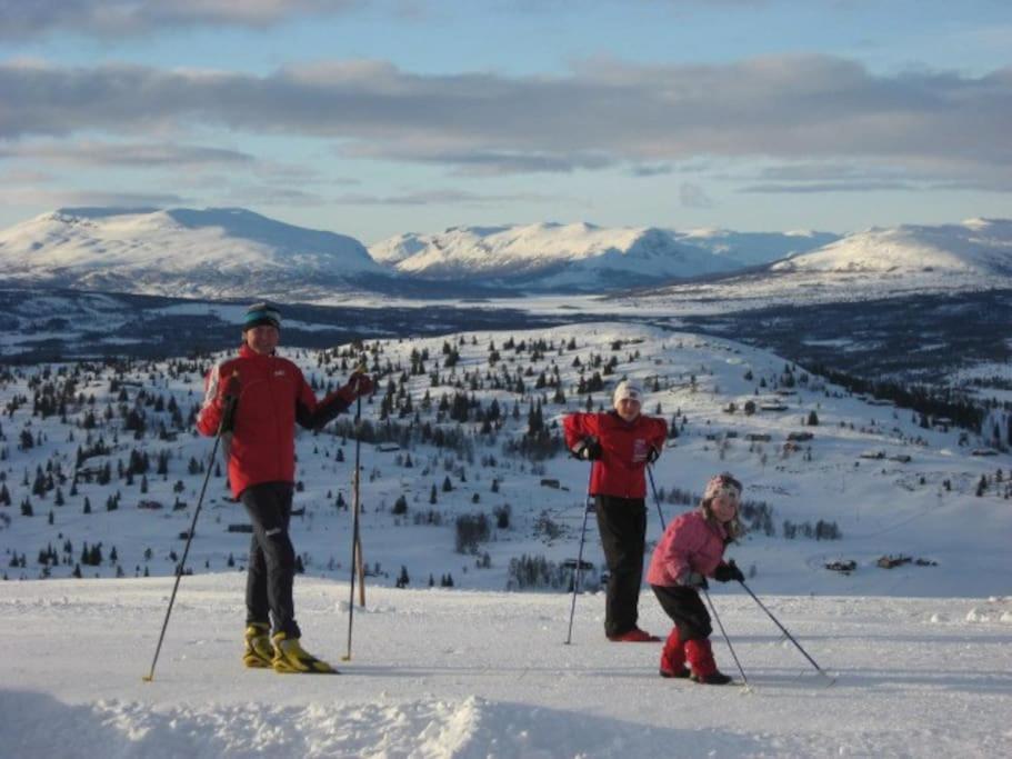 Golsfjellet Bualie: Mountain Resort with Cycling, Fishing, and Ski-In/Ski-Out Access Exterior photo
